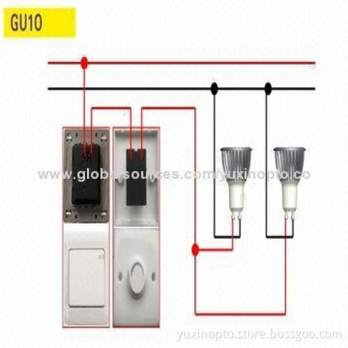 5W/COB GU10/LED spotlight, 3-year warranty
